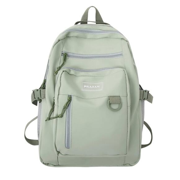 PRAGARI Other - Kids Backpack for School Cute Aesthetic Green Backpack Girls Student Bookbag
